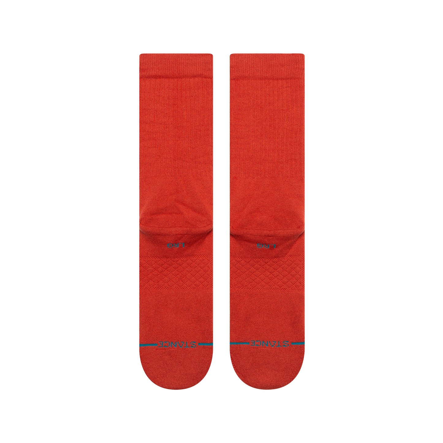 Icon Crew Socks - Dark Red - LG