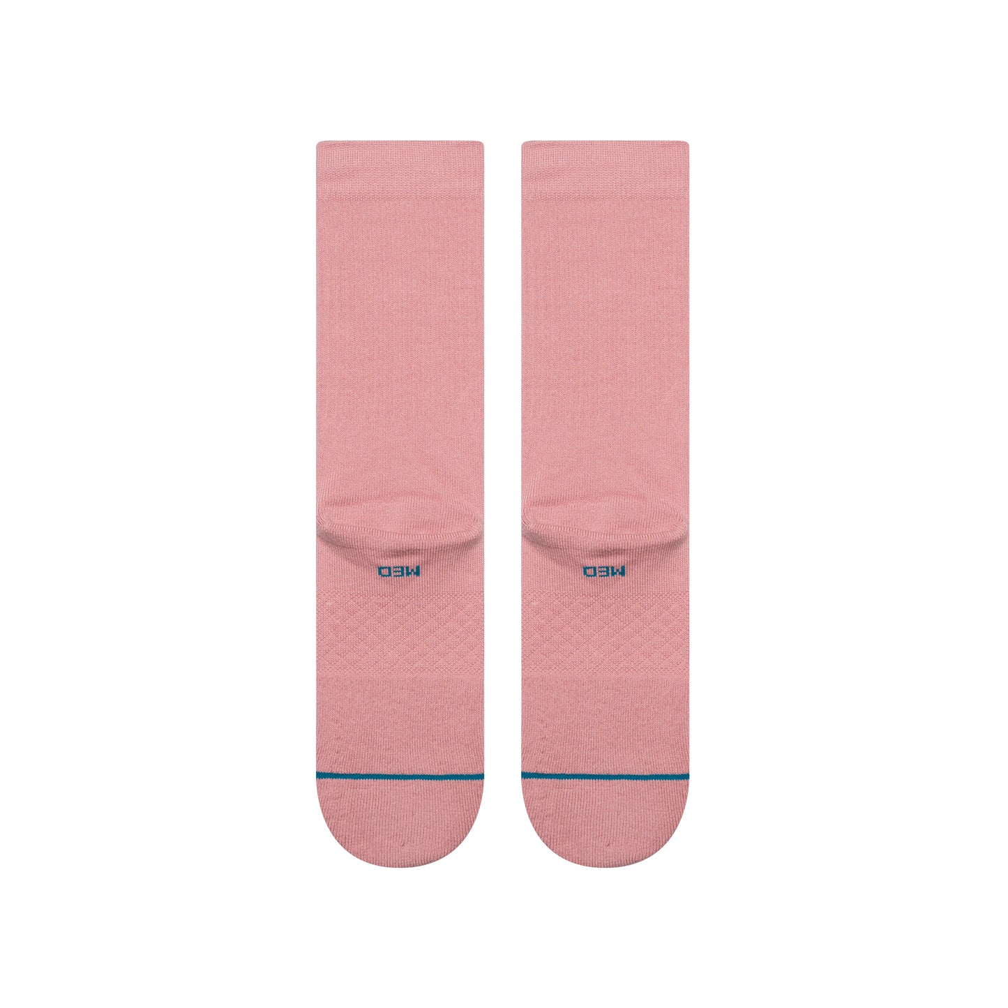 Icon Crew Socks - Dusty Rose - MD