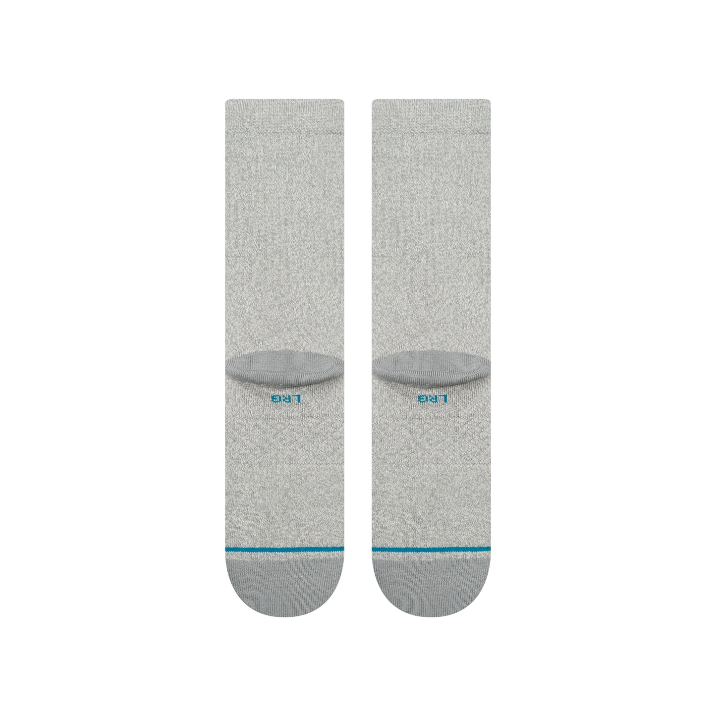 Icon Crew Socks - Grey Heather