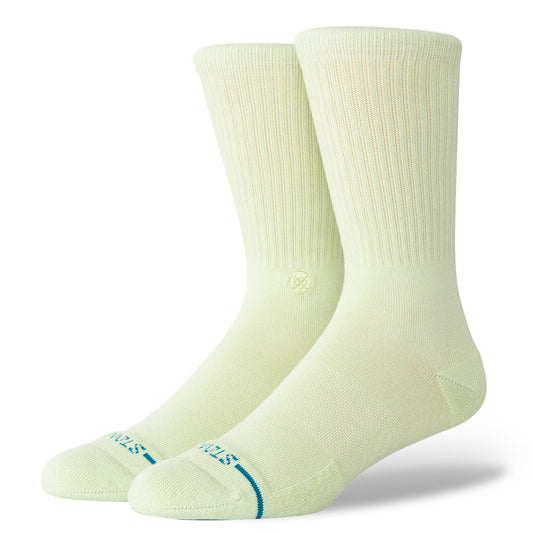 Icon Crew Socks - Greensand - LG