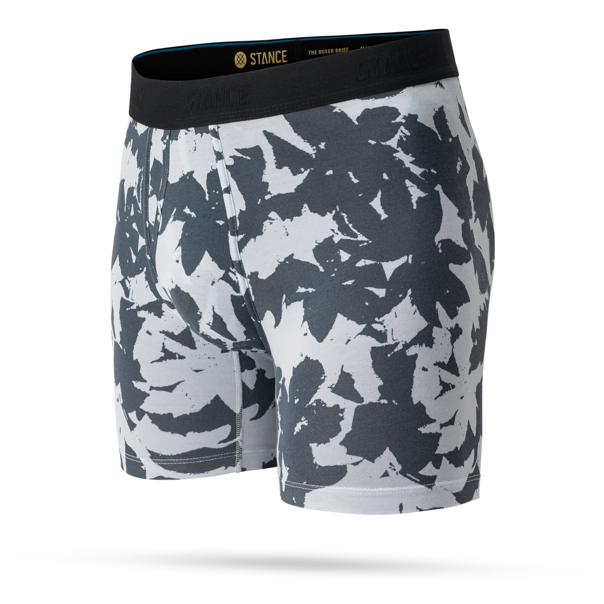 Brush Stroke Wholester Boxer Brief - Grey