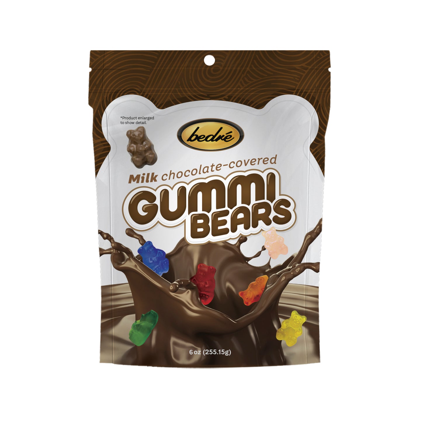 Milk Chocolate Gummi Bears - 6oz
