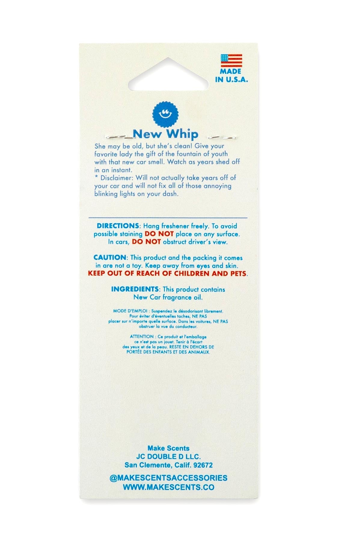 Easy Air Freshener â Blue Seven