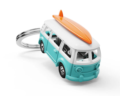 Surfer Van Keychain
