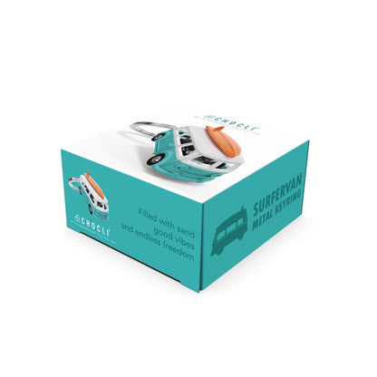 Surfer Van Keychain