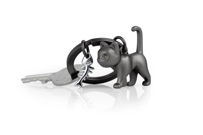 Black Cat Keychain