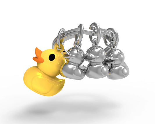 Duck Family Keychain