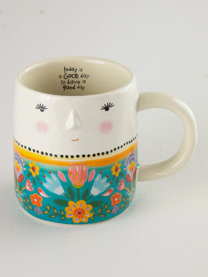 Folk Lady Mug