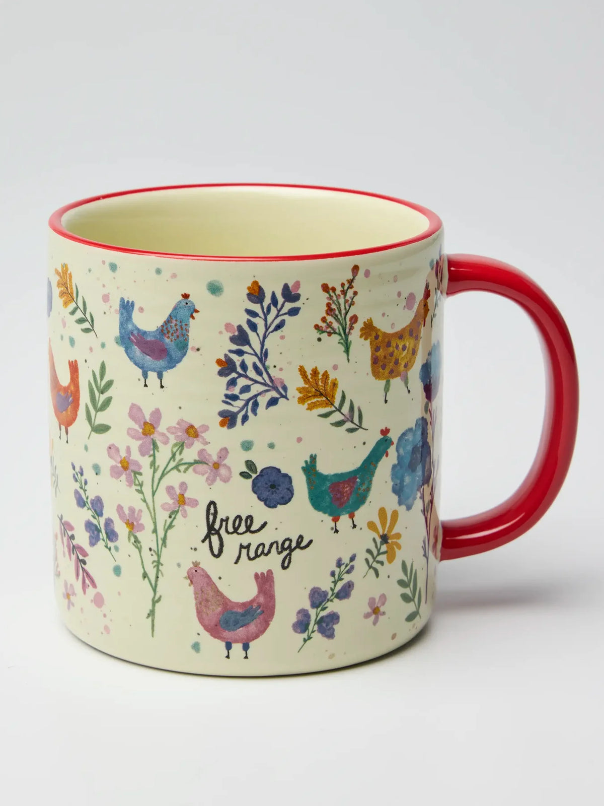 Bungalow Mug - Free Range Chickens