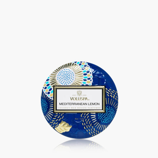 Petite Decorative Candle - Mediterranean Lemon