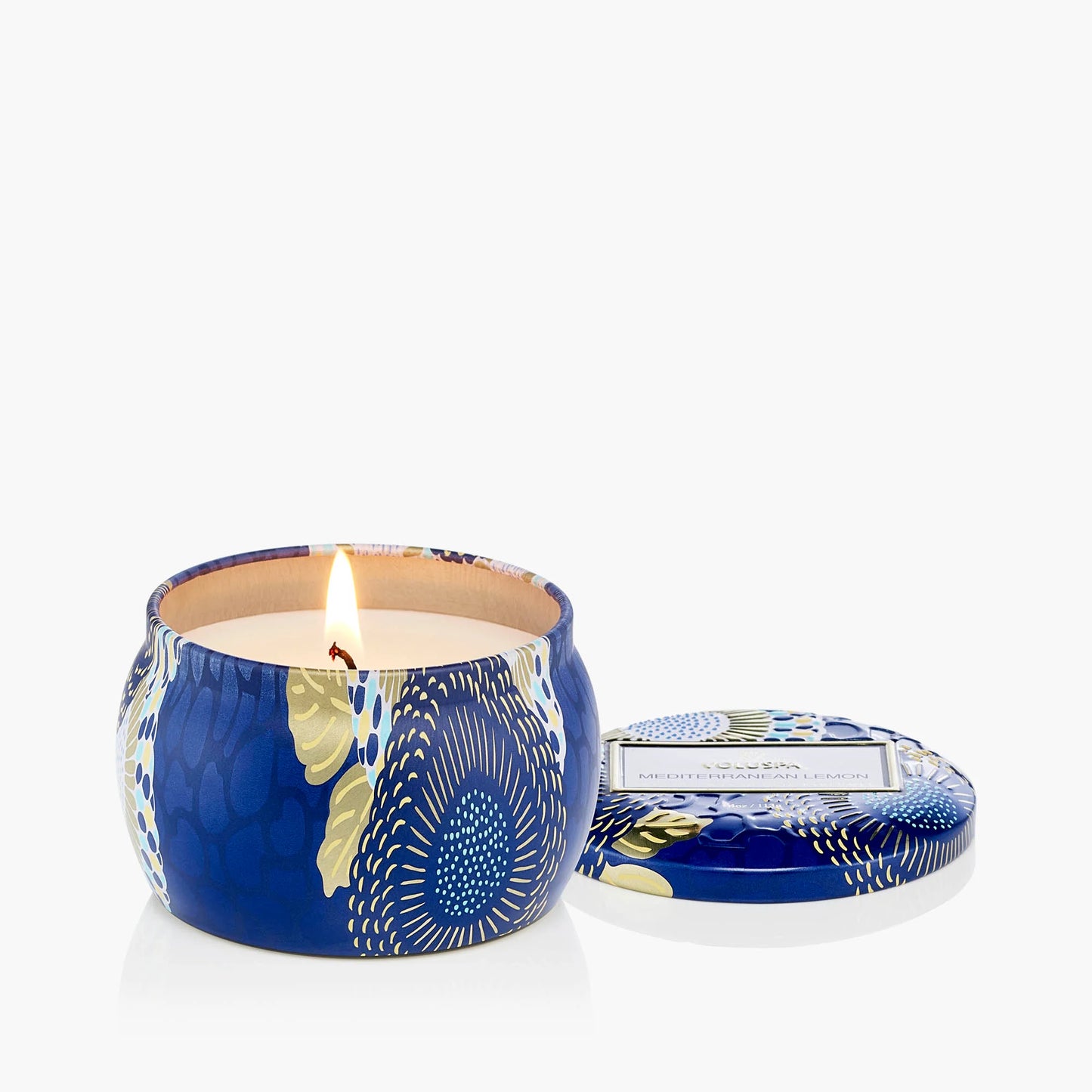 Petite Decorative Candle - Mediterranean Lemon