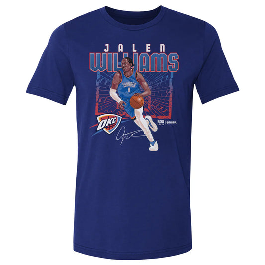 Jalen OKC Thunder Shattered Tee - Tri Royal
