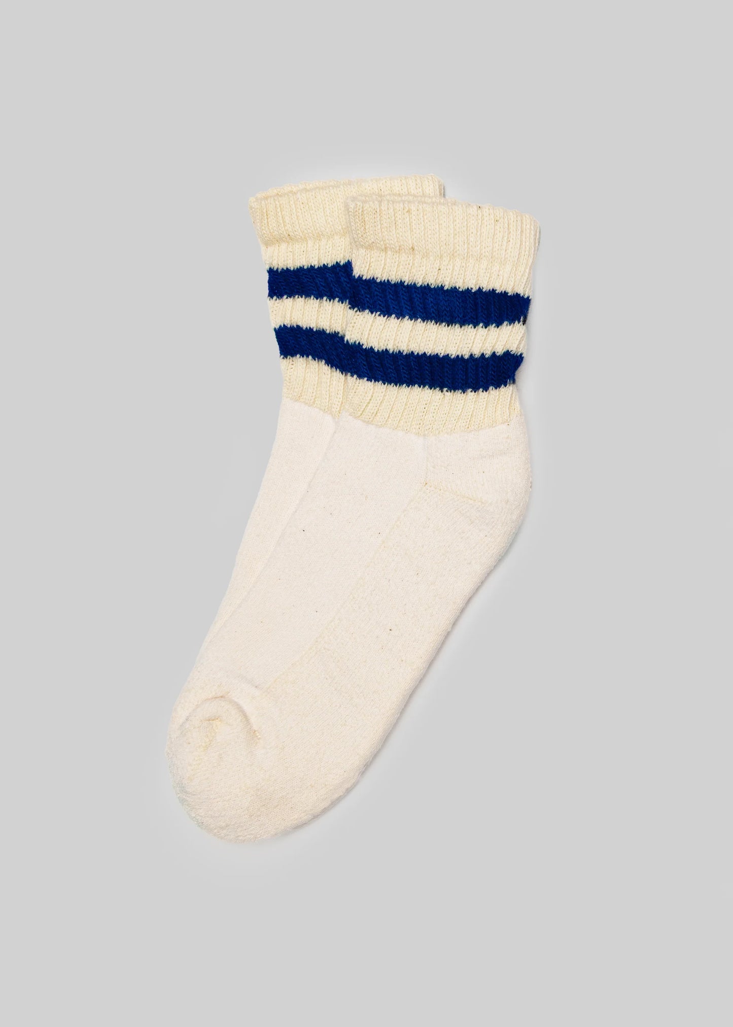 The Mono Stripe Quarter Crew - Royal