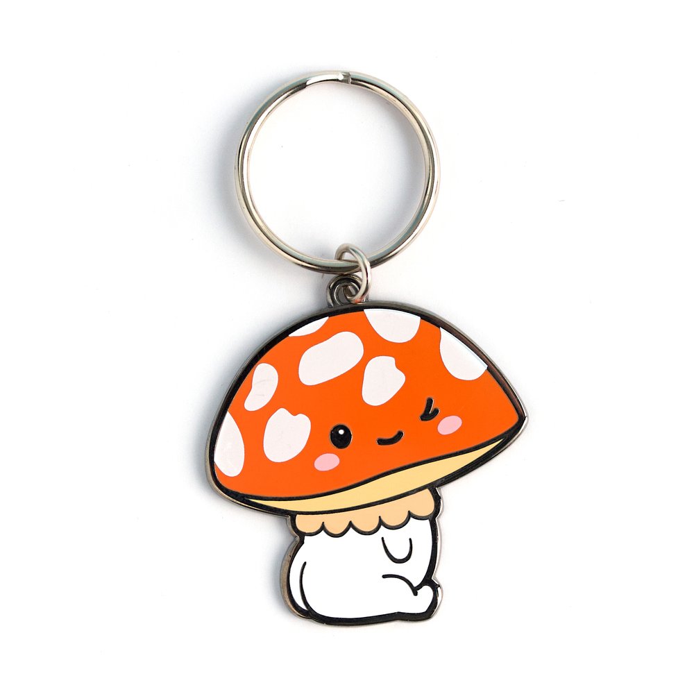 Mushroom Keychain