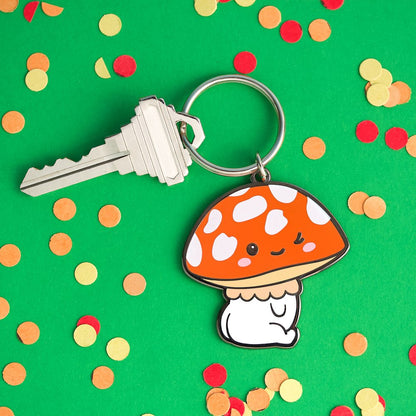 Mushroom Keychain