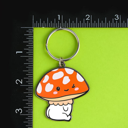 Mushroom Keychain