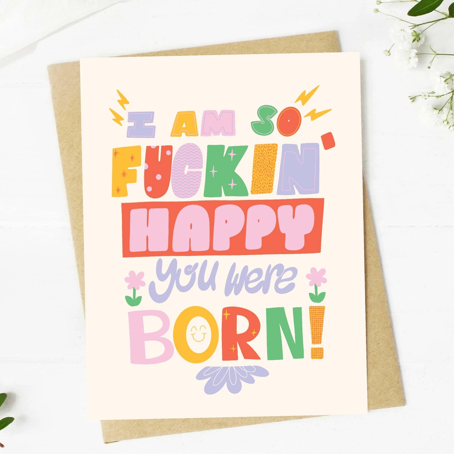 I Am So Frickin' Happy Card