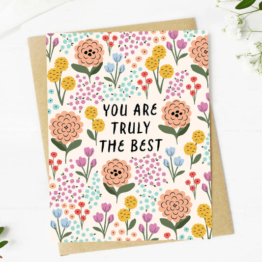 Truly The Best Card