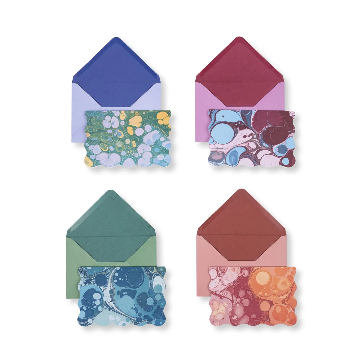 Boxed Marble Notecard Set