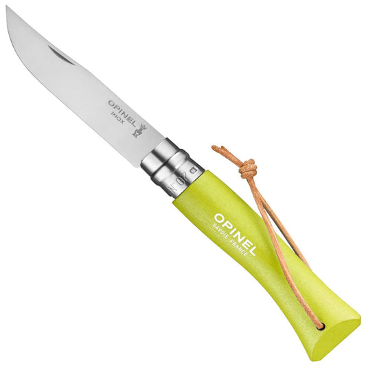 No.07 Stainless Steel Pocket Knife with Lanyard - Anise