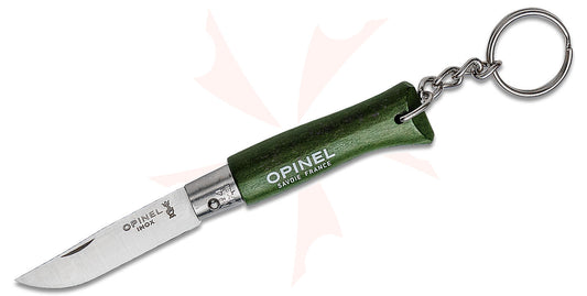 No.04 Stainless Steel Folding Knife - Forest Green