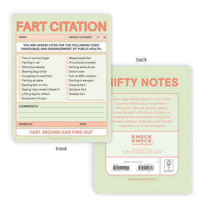 Nifty Note: Fart Citation