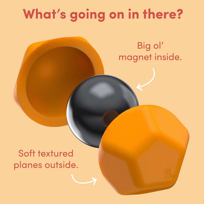Odds Silicone Magnets - Orange Planes