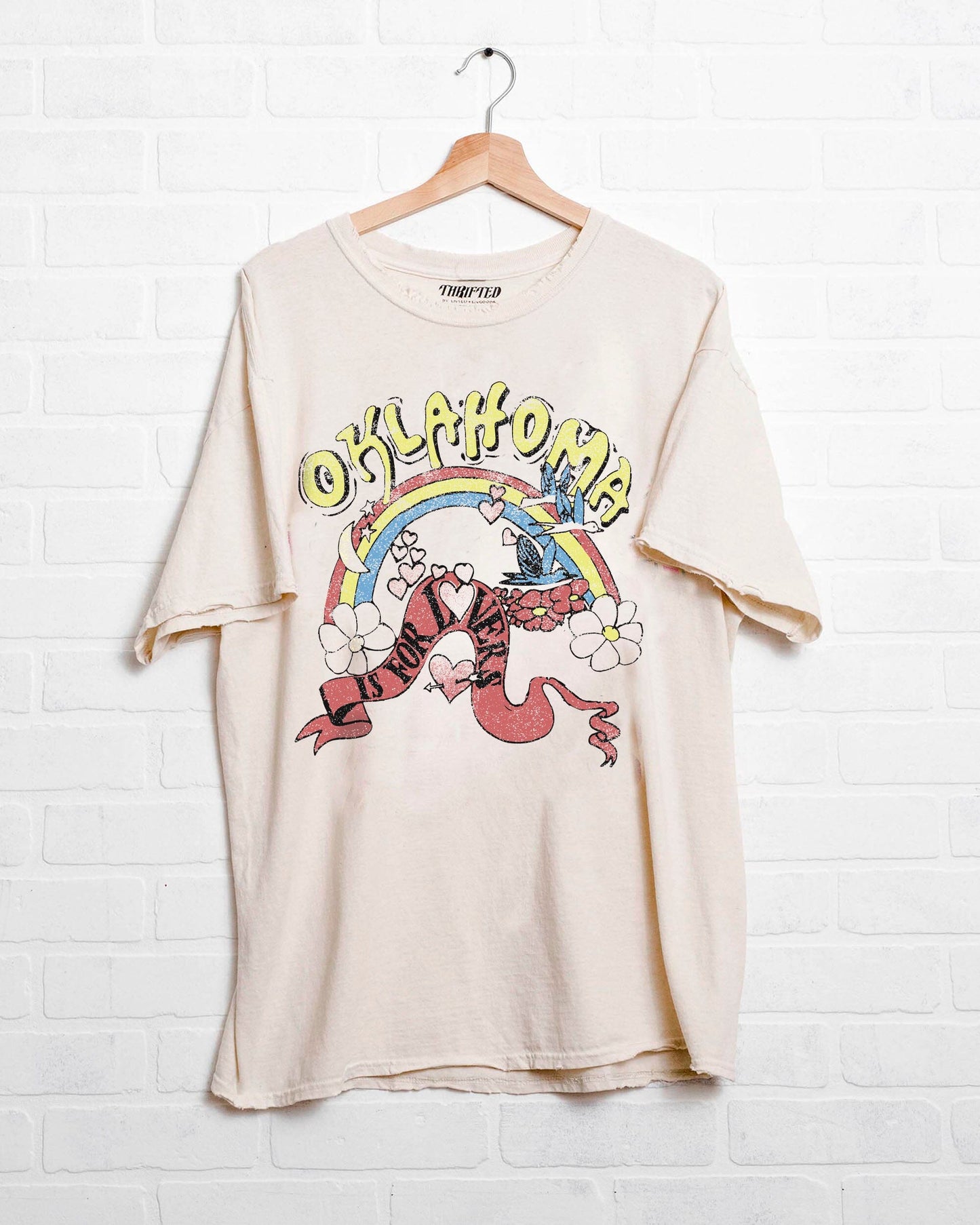 OK Is For Lovers Tee - Off White