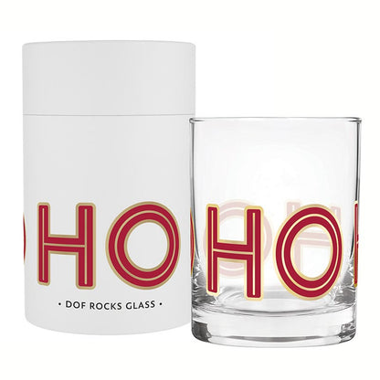 Rocks Glass - Ho Ho Ho