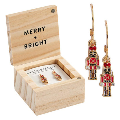 Treasure Box Earrings - Merry + Bright