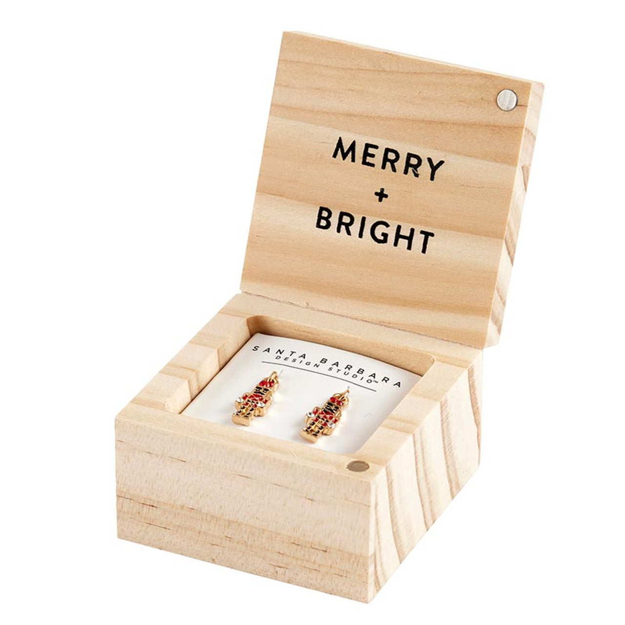 Treasure Box Earrings - Merry + Bright