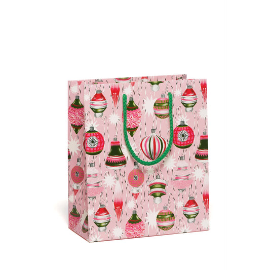 Retro Ornaments Gift Bag - Medium