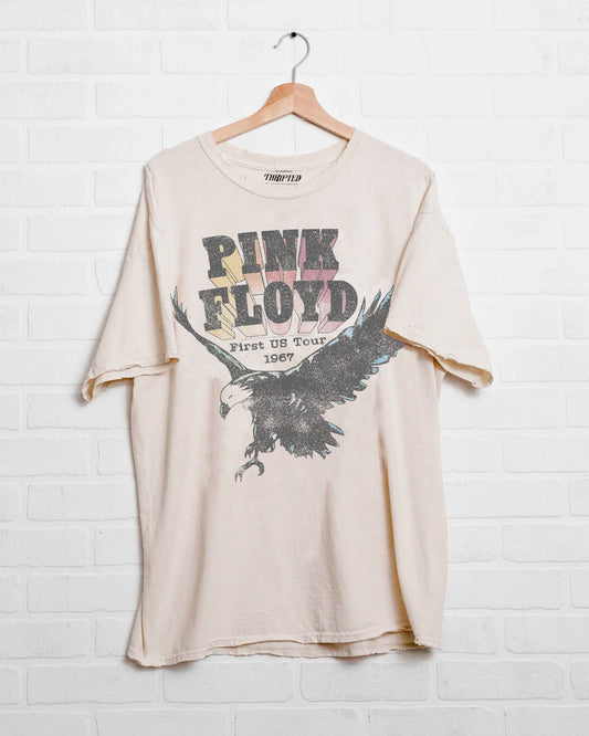Pink Floyd Eagle Thrifted Tee - Off White