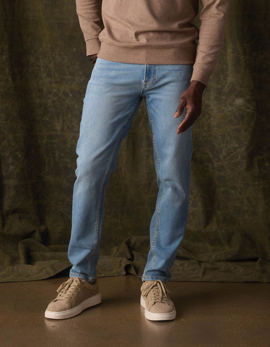 Comfort Terry Jean - Medium Wash