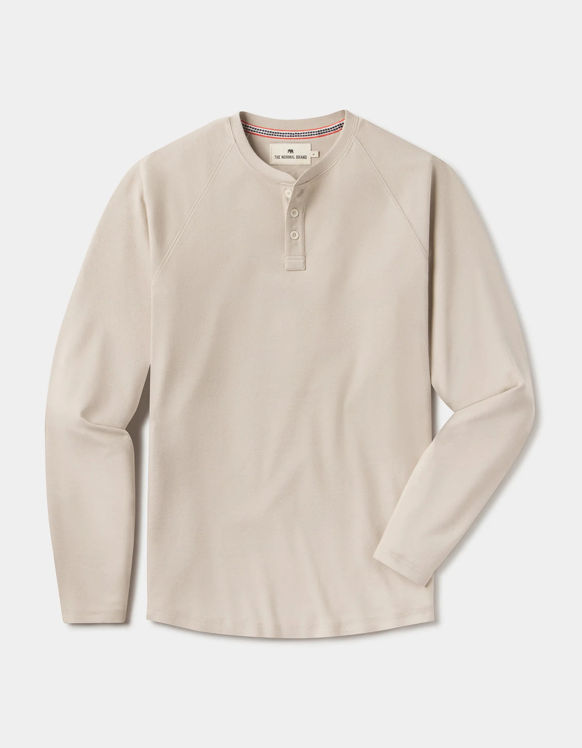 Puremeso Everyday Henley - Pumice