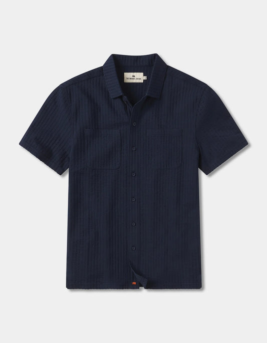 Knit Getaway Button Up - Navy