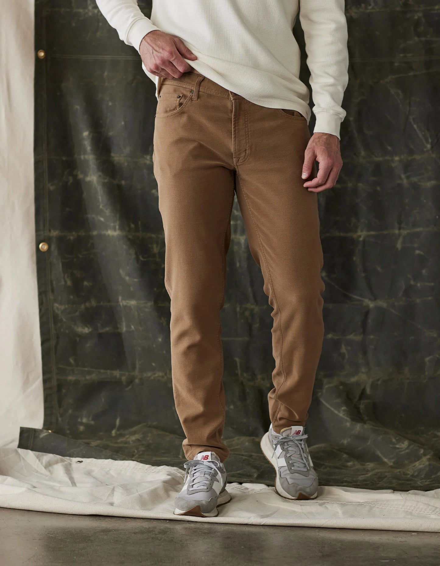 Comfort Terry Pant - Russet
