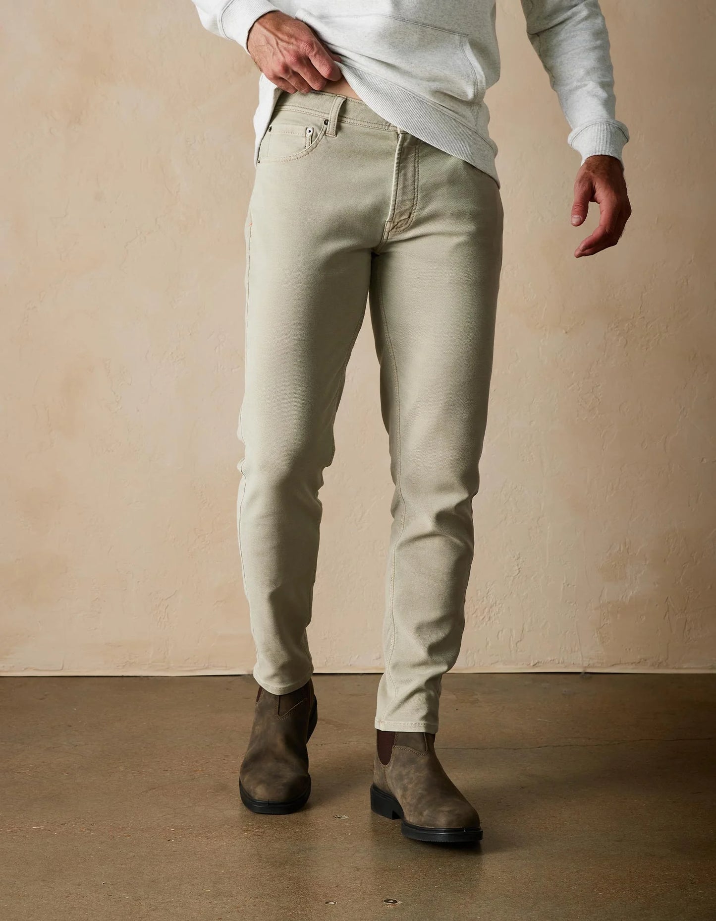 Comfort Terry Pant - Sand Dune