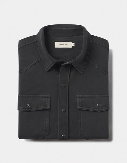 Tentoma Stretch Vintage Button Up - Phantom