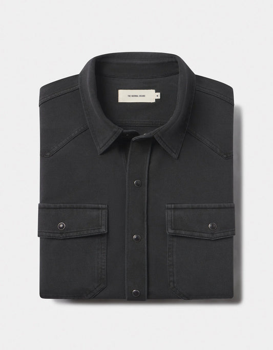 Tentoma Stretch Vintage Button Up - Phantom
