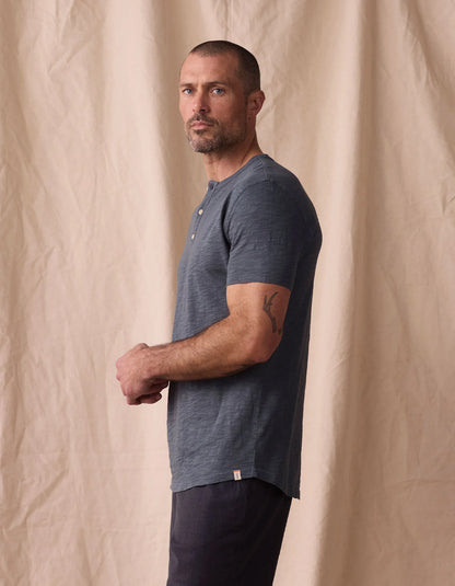 Legacy Jersey S/S Henley - Waterloo