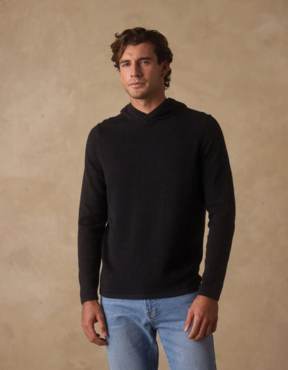 Jimmy Sweater Essential Hoodie - Black