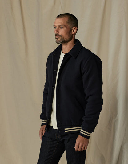 Birdie Varsity Jacket - Navy