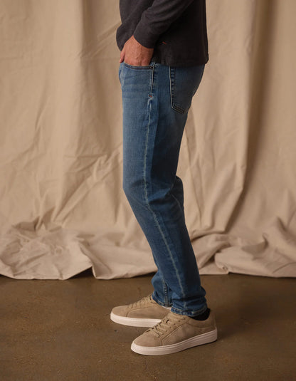 Comfort Terry Jean - Dark Wash