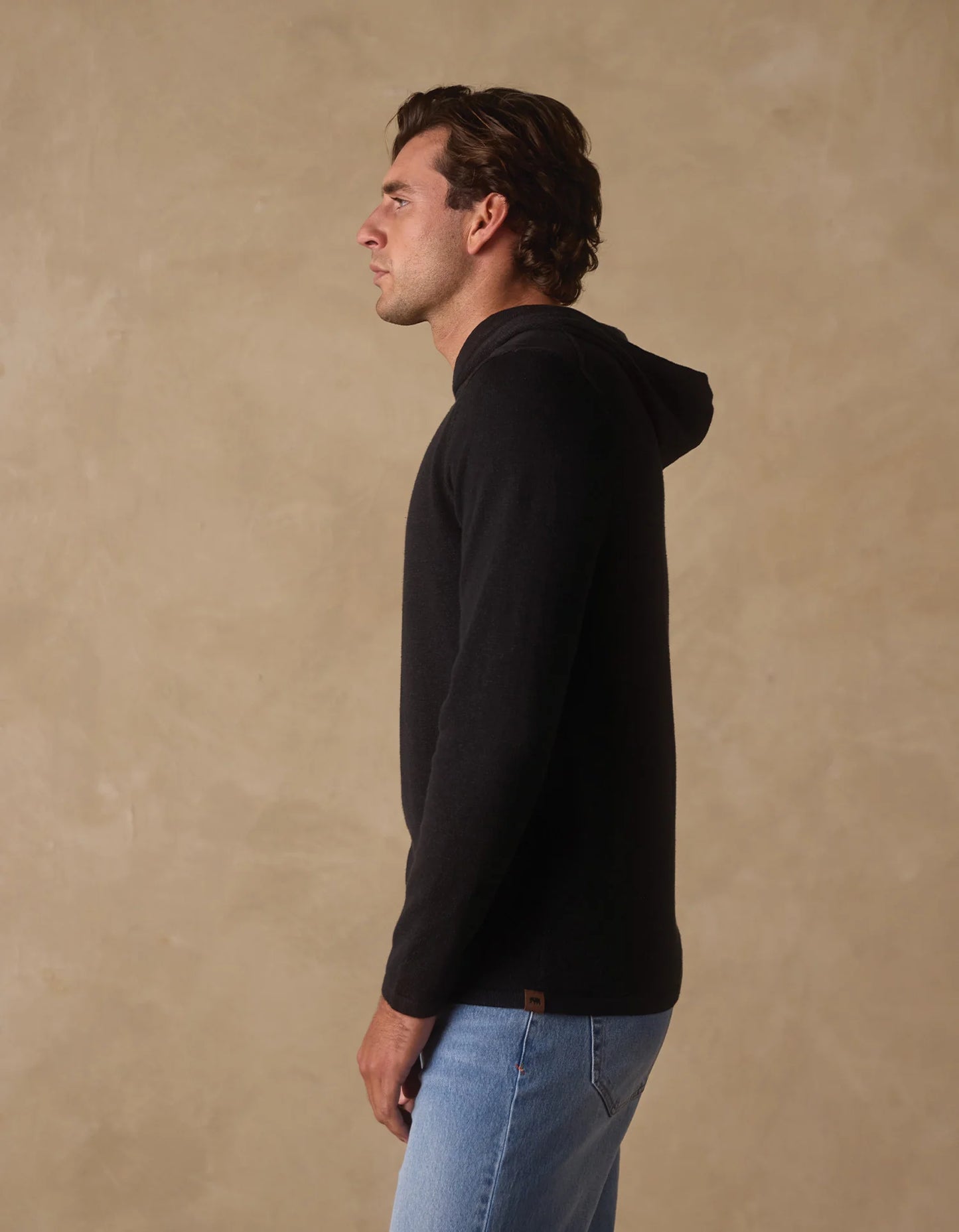 Jimmy Sweater Essential Hoodie - Black