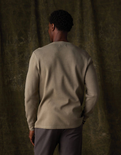 Vintage Thermal Crew - Moss