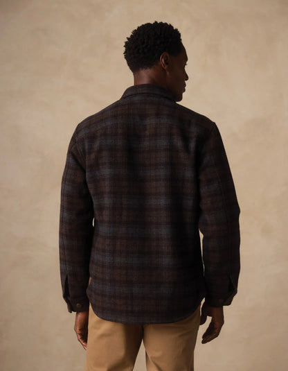 Brightside Flannel Lined Jacket - Brown Plaid