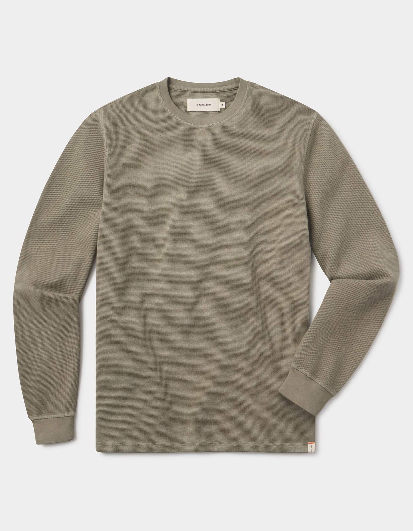 Vintage Thermal Crew - Moss