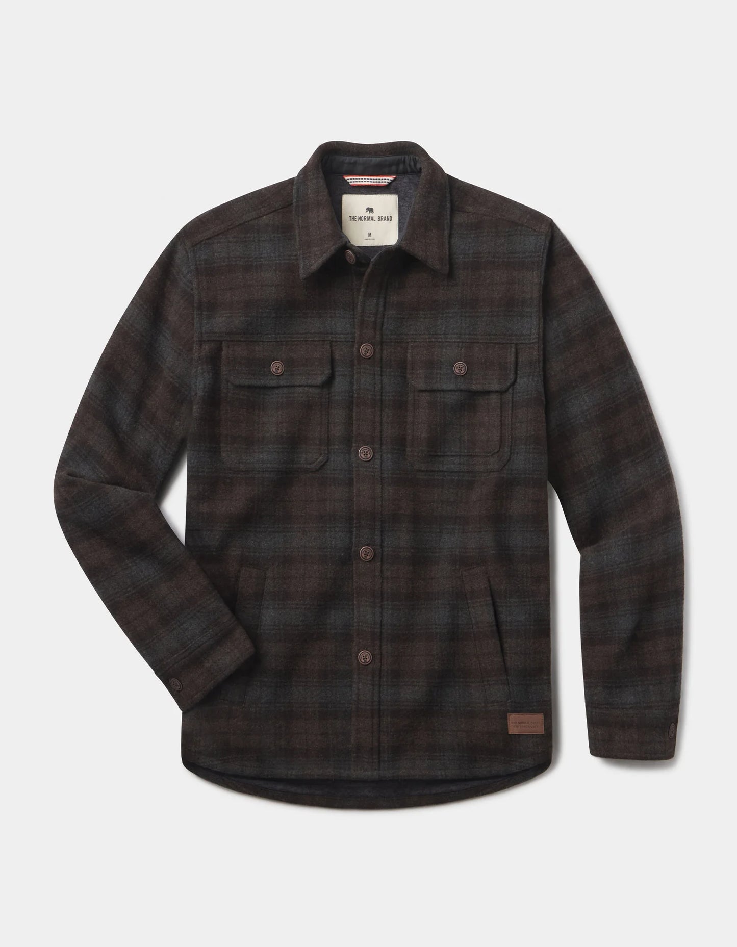 Brightside Flannel Lined Jacket - Brown Plaid