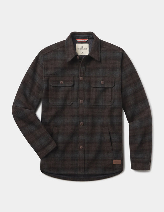Brightside Flannel Lined Jacket - Brown Plaid